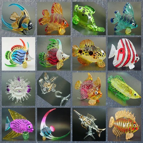 Handmade coloured little glass - handmade,