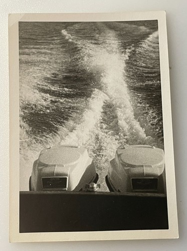 Vtg twin outboard - boat, motors