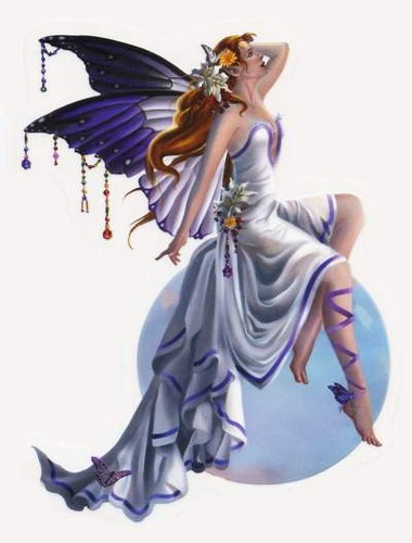 Lily angel fairy purple - lily,